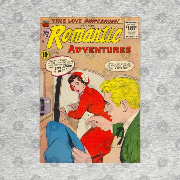 Vintage "Romantic Adventures" Cover by Slightly Unhinged